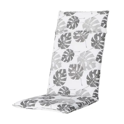 Produktbild von Madison Tuinstoelkussen hohe Rückenlehne 50x120 cm, wasserabweisend, grau, für Gartenmöbel