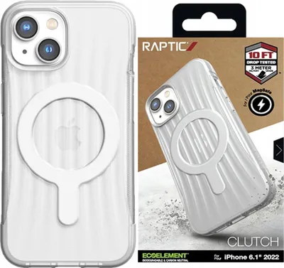 Immagine prodotto di Raptic X-Doria Frizione Costruito Custodia Custodia Iphone 14 Con Magsafe Cover Zaino Trasparente
