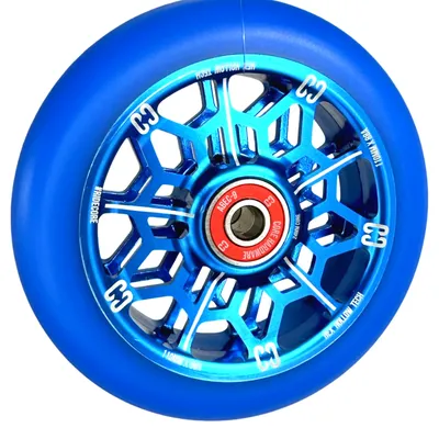Immagine prodotto di Core Hex Hollow Stunt-Scooter Rolle 110mm Navy Blau