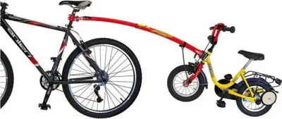 Zdjęcie produktu dla Przyczepka rowerowa Trail Gator Tandem Tow Bar, czerwona. Kolor: czerwony. Rozmiar: uniwersalny