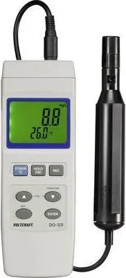 Produktbild von VOLTCRAFT DO-101 Sauerstoff-Messgerät 0 - 20 mg/l Wechselbare Elektrode, mit Temperaturmessfunktion