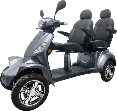 Produktbild von Seniorenmobil Vita Care 4000 Duo Li, 25 km/h, herausnehmbarer Lithium-Ionen-Akku (8 kg), 1000 Watt, 60 Kilometer Reichweite, Straßenzulassung