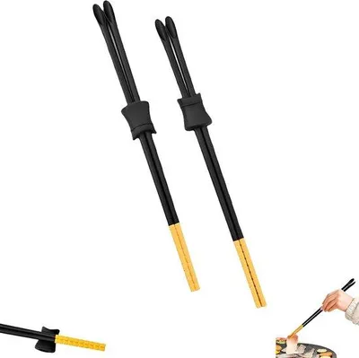 Obrázok produktu pre Dve dlhé silikónové lyžice – ideálne na hotpot, vyprážanie, grilovanie a cestoviny – 307 cm