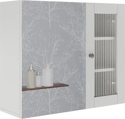 Zdjęcie produktu dla Szafka z lustrem w łazience Vicco Malte Biały 60 x 50 cm z lustrem, Model 54267