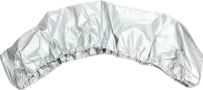 Produktbild von Bootsabdeckung, Oxford-Stoff, Kajak, Kanu, wasserdicht, UV-beständig, Staubschutz, Silber, 3,1–3,5 m