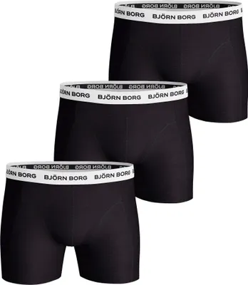 Produktbild von Björn Borg Baumwolle Stretch Boxershorts Herren (3-pack)