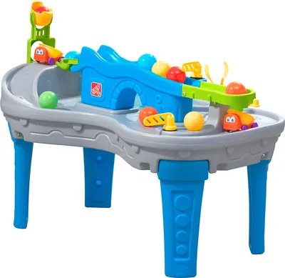 Produktbild von Step2 Ball Buddies Truckin & Rollin Spieltisch mit Bällen | Kinder Spielzeug mit Zubehör Set inkl. Bälle | Kinderspielzeug aus Kunststoff