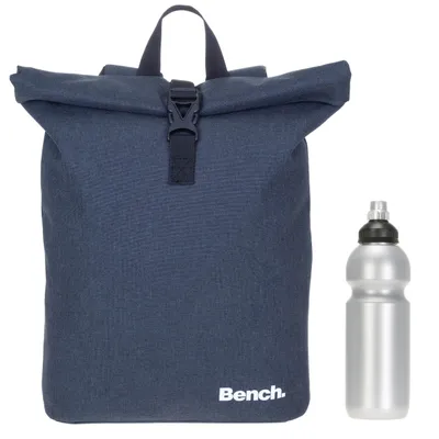 Produktbild von Rucksack Damen Classic Compact DIN A4 Freizeitrucksack Outdoor kleines Laptop Fach Daypack Büro Freizeit 64223 0100 Anthrazit Uni + Flasche