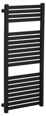 Immagine prodotto di Radiatore da bagno Vincenzo - attacco laterale - 300W - nero opaco - 970x450 mm
