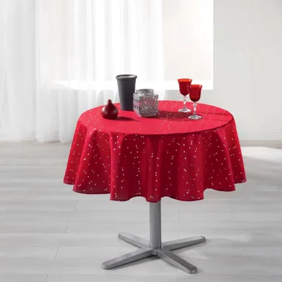 Image de Nappe Safina rouge 180 cm
