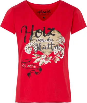 Produktbild von Trachtenshirt Xira rot XS