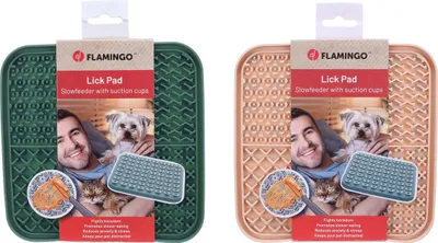 Zdjęcie produktu dla Mata do lizania Flamingo Vanti, kwadratowa