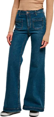 Produktbild von Urban Classics Vintage Flared Jeans Blau 29 Frau Blau 29