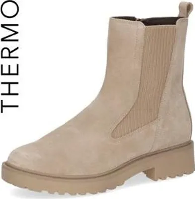 Produktbild von Caprice Chelsea Boots - Beige Leder/Textil : Normal : 42 Größe: 42 Weite: Normal
