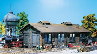 Produktbild von Faller 120165 - 1/87 / H0 Lokschuppen, 2-Ständig - Neu