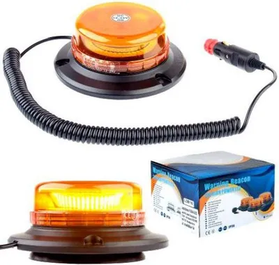 Immagine prodotto di Lampada Di Segnalazione Rotante - Magnete Wl400 3W Led Forte
