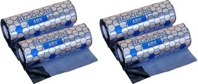 Produktbild von Reckhorn Alubutyl: Größe 8 m² / 4 Rollen / 40 cm x 5 m / Stärke 2,0 mm / 1,9 mm Butyl 0,1mm Alu. Ein Leichtgewicht mit extremer Wirkung Dämmung Türdämmung dämmen Autodämmung
