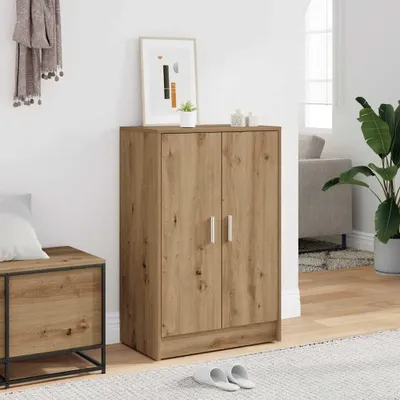 Produktbild von Schuhschrank aus Artisan-Eiche, 60 x 35 x 92 cm, Holzwerkstoff