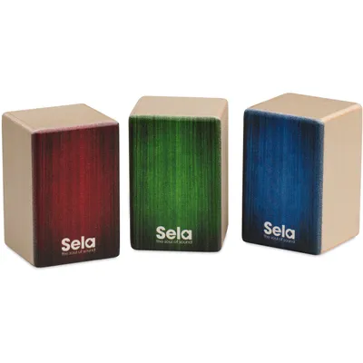Produktbild von Sela SE-108, Blau, Grün, Rot, Holz, 3 Stück(e), 60 mm