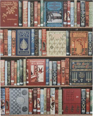 Productafbeelding van Bodleian library christmas bookshelf - 8 X 10" advent calendar