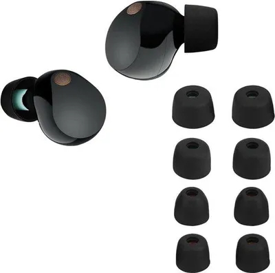 Obrázok produktu pre Náhradné silikónové návleky na slúchadlá, balenie po 8 kusoch – kompatibilné so slúchadlami Sony WF-1000XM5 / XM4, v 4 veľkostiach