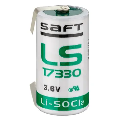 Produktbild von Saft Lithium LS-17330 3,6 V 2,1 Ah mit U-Lötfahne