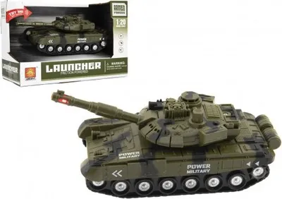 Produktbild von Tank 20cm auf Schwungrad mit Licht und Sound