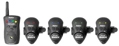 Image de Delphin Roler Shock 4+1 Rouge-Bleu-Vert-Jaune Indicateur de morsure