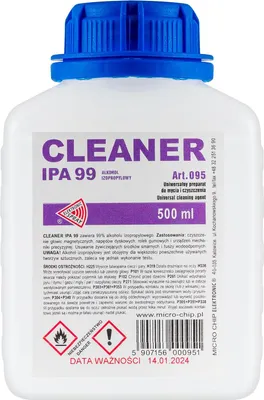 Zdjęcie produktu dla Che1661 Cleanser Ipa 99 500 Ml Microchip