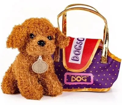 Produktbild von Lena Kuscheltier Hündchen mit Handtasche