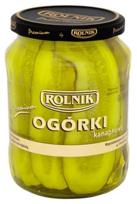 Obrázek produktu pro Rolnik Ogórki Kanapkowe 650 g