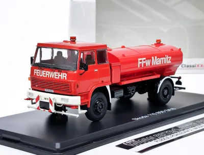 Image de Liaz 100.850 SA 8 Sapeurs-pompiers Marnitz red - red Premium ClassiXXs 1:43