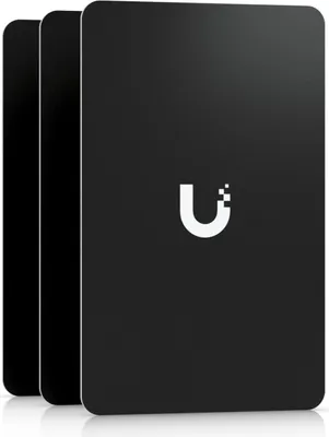 Zdjęcie produktu dla Ubiquiti UA-Card-B-10, Karta dostępu zbliżeniowa, 13,56 MHz, Czarny, 10 szt., 85,6 mm, 54 mm