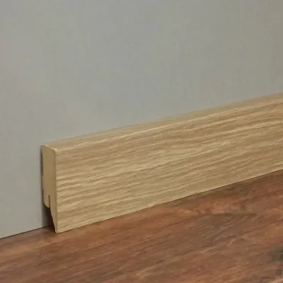 Produktbild von Sockelleiste / Fußleiste / Bodenleiste Lecco-7 (72730) - Eiche matt geölt