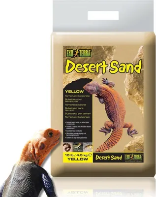 Produktbild von Exo Terra PT3103, Wüstensand, 4,5 kg, Gelb