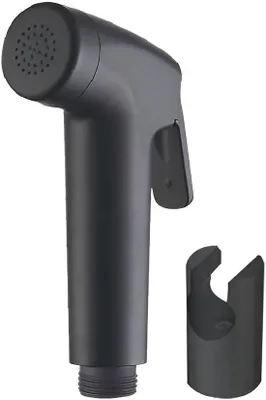 Immagine prodotto di Soffione per bidet in acciaio inossidabile nero con doccetta e supporto