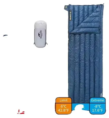 Produktbild von Schlafsack, ultraleicht, Entendaunenfüllung, CW295 Marineente