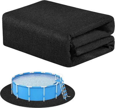 Obrázek produktu pro Podložka pod bazén, průměr 370 cm, kulatá, filcová, pro venkovní použití