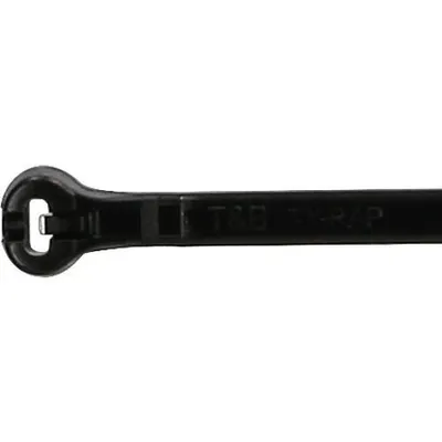 Produktbild von TY5242MXR, Polyamid, Edelstahl, Schwarz, 1 Kopf/Köpfe, UL/EN/CSA62275, 208 mm, 3,6 mm