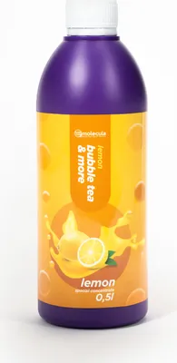 Produktbild von SIRUP FÜR BUBBLE TEA 0,5 l KONZENTRAT-SAFT-Zitrone