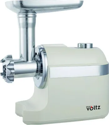 Obrázek produktu pro Mlýnek na maso s nástavcem na rajčata Oliver Voltz OV51991F, 1800W, Nástavec na klobásy, Bílá