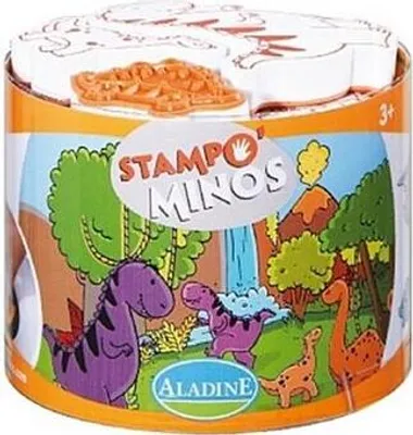 Obrázok produktu pre AladinE Stampo Minos Dinosaur, Kolo, Plast, Oranžová, Deti, Plast