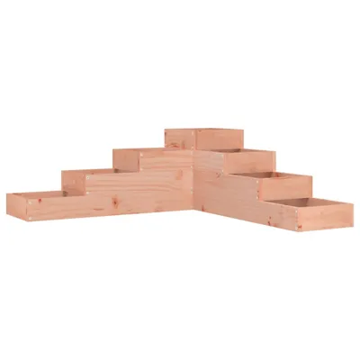 Obrázok produktu pre vidaXL Záhradný kvetináč 4-poschodový 106x104,5x36 cm z masívneho dreva duglasky