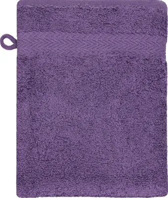 Produktbild von Betz Waschhandschuh 16x21 cm PREMIUM 100% Baumwolle  Farbe: lila