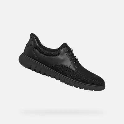 Produktbild von Geox Schwarze Flextride F Plus Herren-Sneaker 41