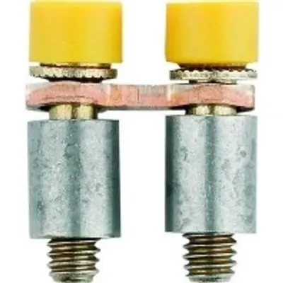 Produktbild von Weidmüller Q 2 WDL2.5S, Querverbindungsstück, 50 Stück(e), Kupfer, Gelb, 4 mm, 9,5 mm