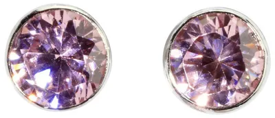 Produktbild von Miamar SMO30 Damen Silber Ohrstecker Rosa