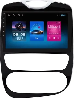 Produktbild von Autoradio mit Bluetooth und CarPlay für Renault Clio 4 (2016–2019) – Kompatibel mit Apple und Android – Stereoanlage – Navigationssystem – 1 GB RAM, 16 GB Speicher