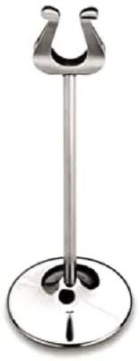 Menühalter mit Clip 30 cm, Edelstahl, silber