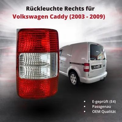 Zdjęcie produktu dla Tylne światło tylne prawe dla Volkswagen Caddy (2003 - 2009) OEM:2K0945096D
